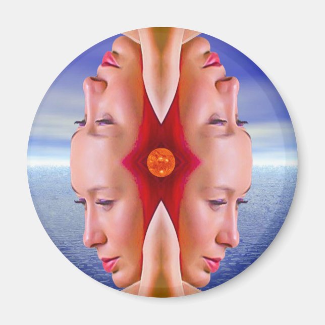 Imã Reflexão de Verão (Frente)