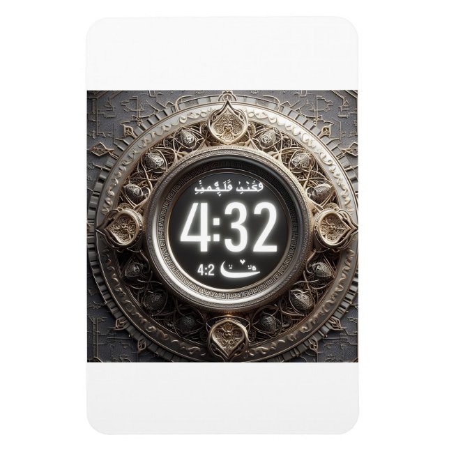 Ímã Reflexão Estimulante, Iftar, Suor E Espiritual (Vertical)