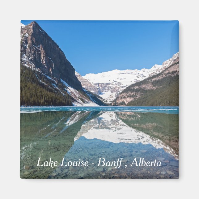 Imã Reflexo no Lago Louise - Banff NP, Canadá (Frente)