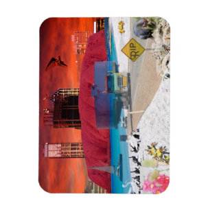 Ímã REFLEXÕES da rocha da onça ULURU Ayers