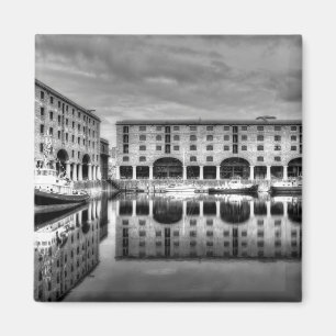 Imã Reflexões de Albert Dock Liverpool