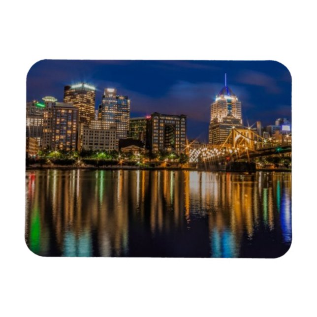 Ímã Reflexões de Pittsburgh (Horizontal)