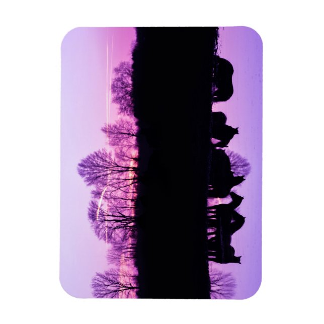 Ímã Reflexões Friesianas ao Sol (Vertical)