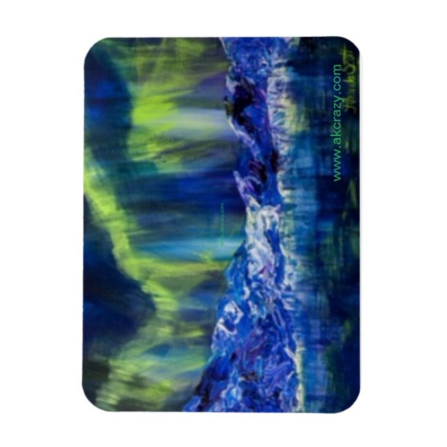 Ímã Reflexões Glaciais (Vertical)
