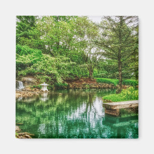 Imã Reflexões primavera Verde