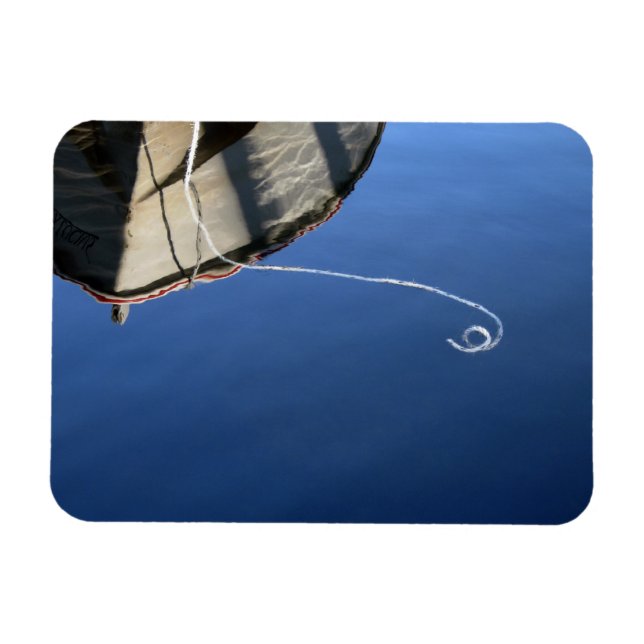 Ímã Reflexões sobre o Barco: águas residuais (Horizontal)