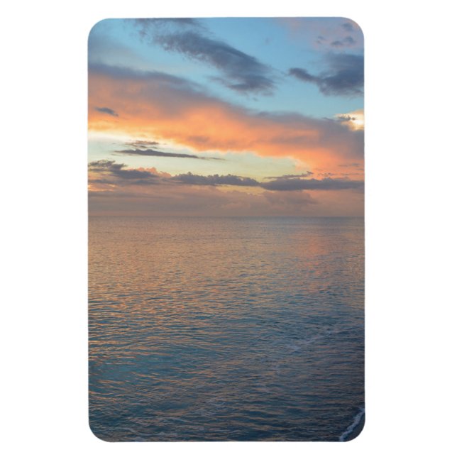 Ímã Reflexões Sunset Na Água (Vertical)