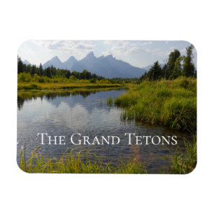 Ímã Reflexos Parque Nacional Grand Teton Wyoming