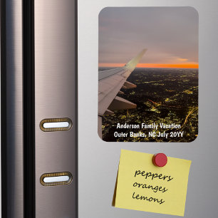 Ímã Refrigerador de Fotos de Férias da Família Persona