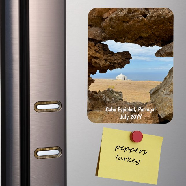 Ímã Refrigerador de Fotos de Férias da Família Persona (Criador carregado)