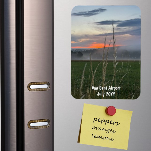 Ímã Refrigerador de Fotos de Férias da Família Persona (Criador carregado)