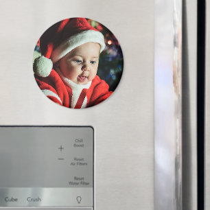 Imã Refrigerador de Redondo de Modelo de Foto para Beb