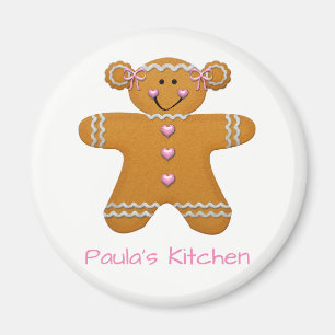 Imã Refrigerador Magnet~Personalize da menina do