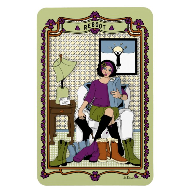 Ímã Refrigerador Reboot_A_4x6 (Vertical)