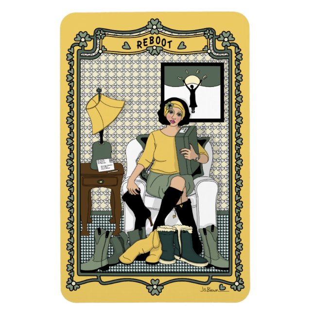 Ímã Refrigerador Reboot_C_4x6 (Vertical)