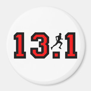 Imã Refrigere a meia maratona 13,1