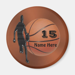 Imã Refrigere ímãs personalizados do basquetebol par