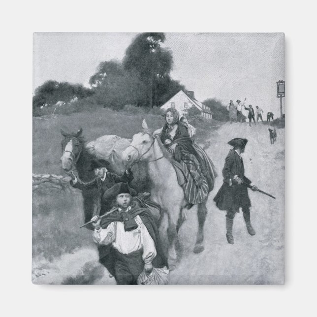 Imã Refugiados históricos a caminho do Canadá (Frente)