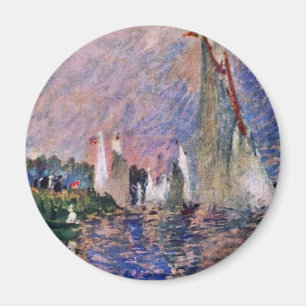 Imã Regata em Argenteuil por Pierre-Auguste Renoir