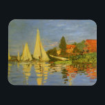 Ímã Regatta na Argentina por Claude Monet<br><div class="desc">Regatta na Argentina (1872), por Claude Monet, é uma pintura náutica de arte do impressionismo antigo. Vocês podem ver o reflexo dos veleiros na água do lago. Uma paisagem marítima com uma corrida de iates ou barcos num dia ensolarado da temporada de verão. Sobre o artista: Claude Monet (1840-1926) foi...</div>