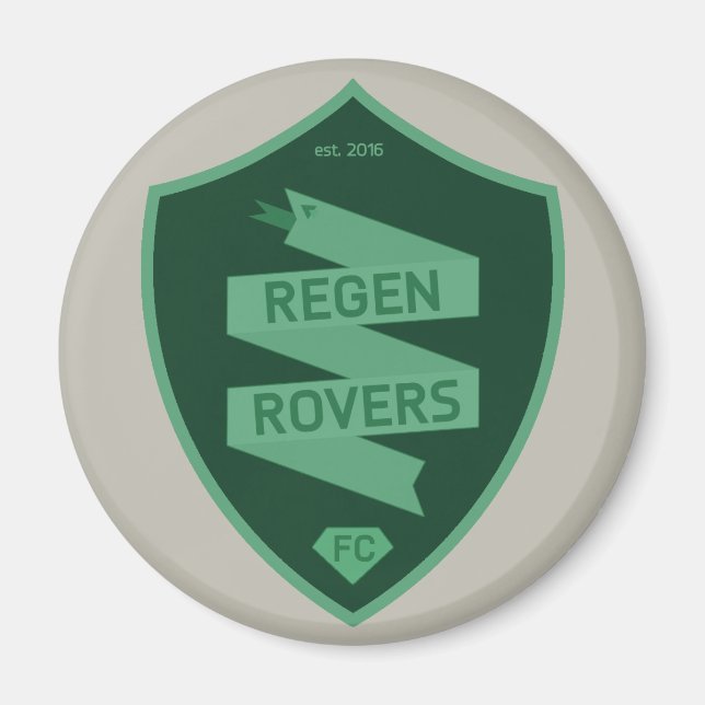 Imã Regen Rovers Magnet (Frente)