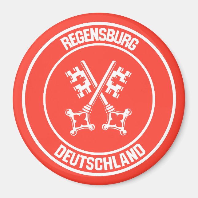 Imã Regensburg Round Emblem (Frente)