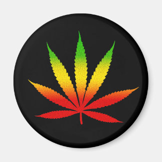 Imã Reggae Rasta Leaf Rastafarian Magnets