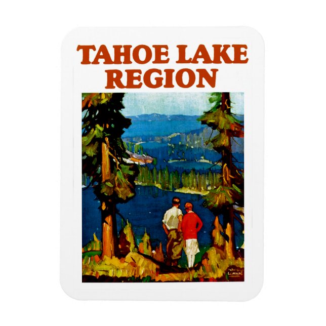 Ímã Região do Lago Tahoe (Vertical)