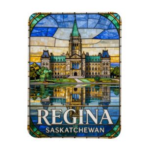 Ímã Regina Saskatchewan Cidade das Pradarias 💎