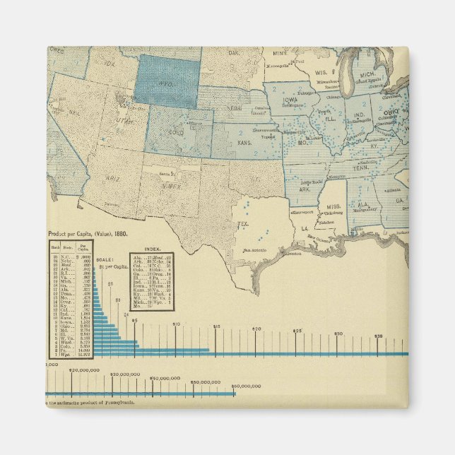 Imã Regiões mineiras de carvão (Frente)