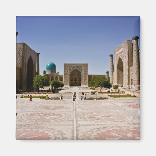 Imã Registan, Samarkand (Frente)