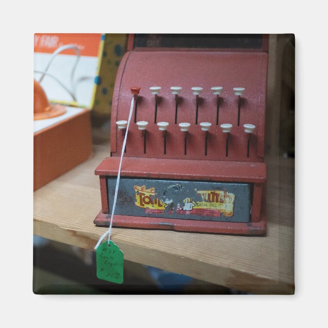 Imã Registro de Caixa Vintage (Frente)