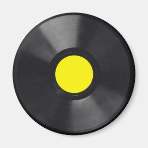 Imã Registro de Mini Vinil LP personalizável