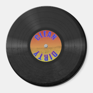 Imã Registro de vinil feito sob encomenda falsificado
