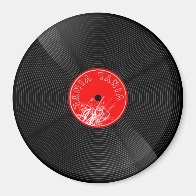 Imã Registro de vinilo exclusivo (Frente)