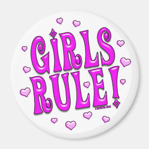 Imã Regra das meninas! Ímã