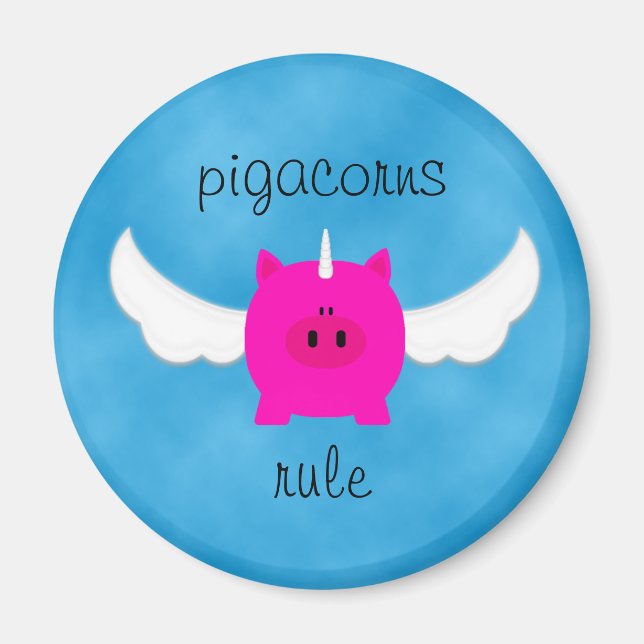 Imã Regra do Pigacorns (Frente)