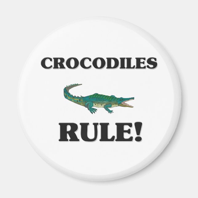 Imã Regra dos CROCODILOS! (Frente)