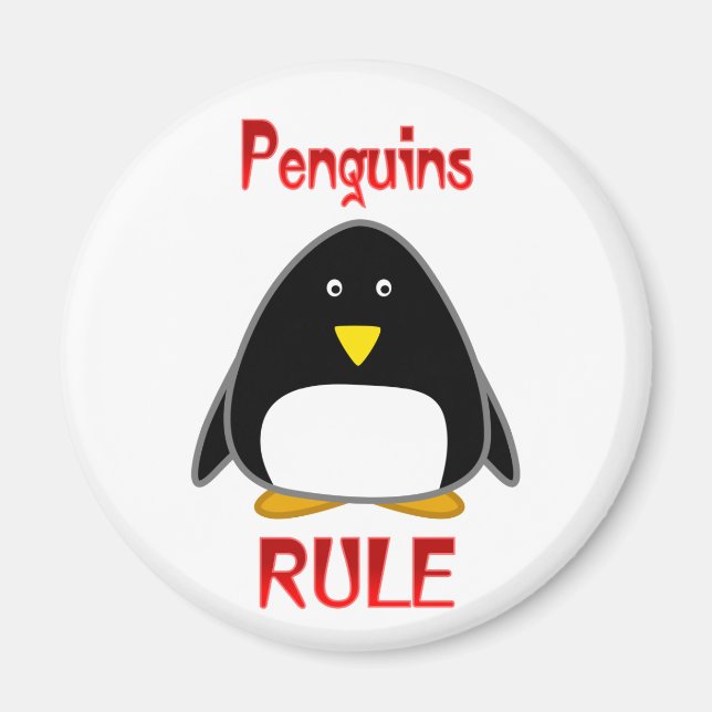 Imã Regra dos pinguins (Frente)