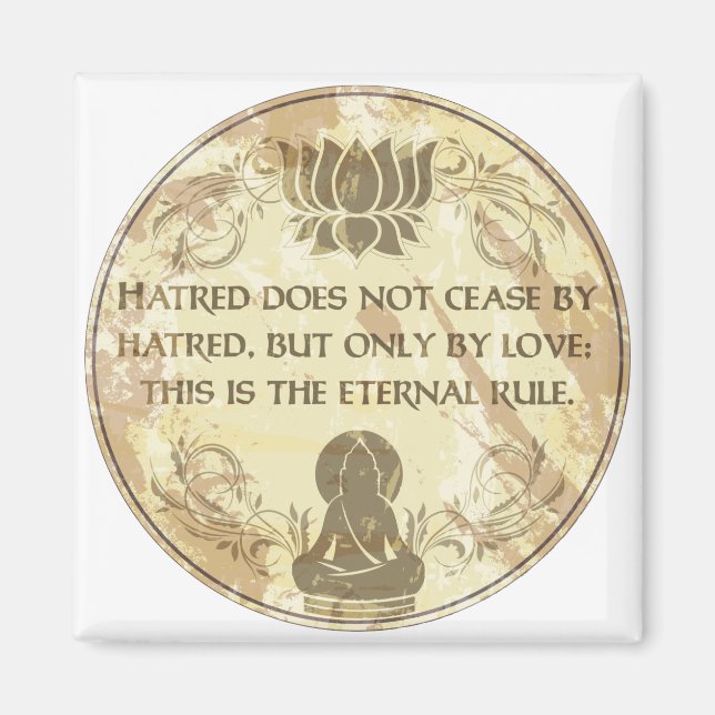 Imã Regra Eterna de Buda (Frente)