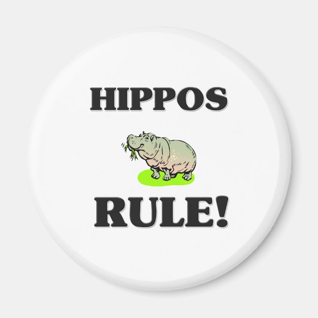 Imã Regra HIPPOS! (Frente)