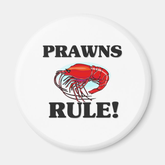 Imã Regra PRAWNS! (Frente)