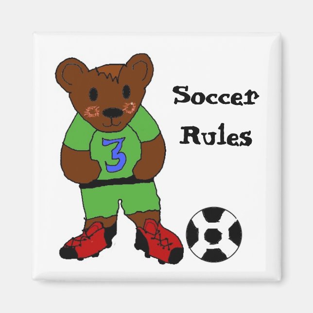 Imã Regras de Futebol (Frente)