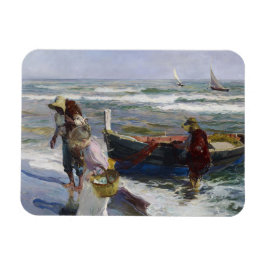 Ímã Regresso da pesca, Joaquin Sorolla y Bastida