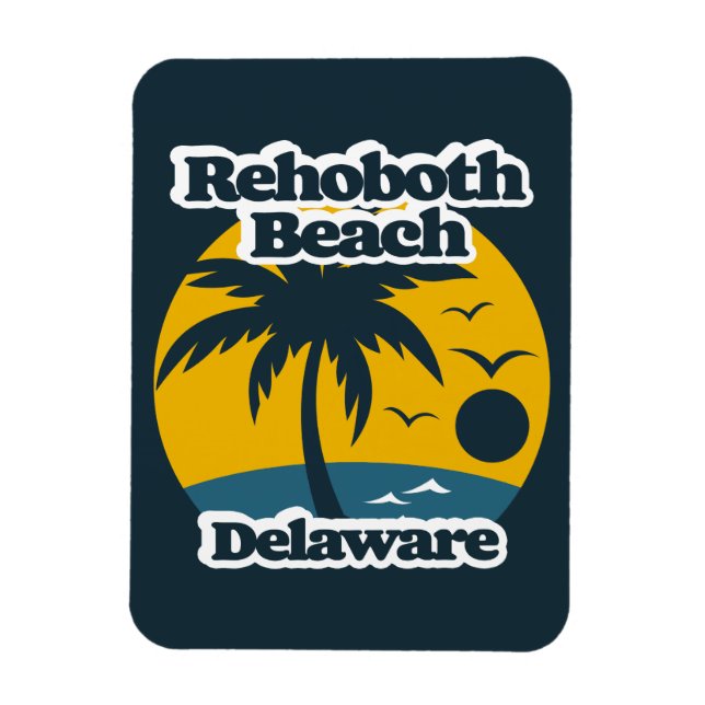 Ímã Rehoboth Beach Delaware (Vertical)
