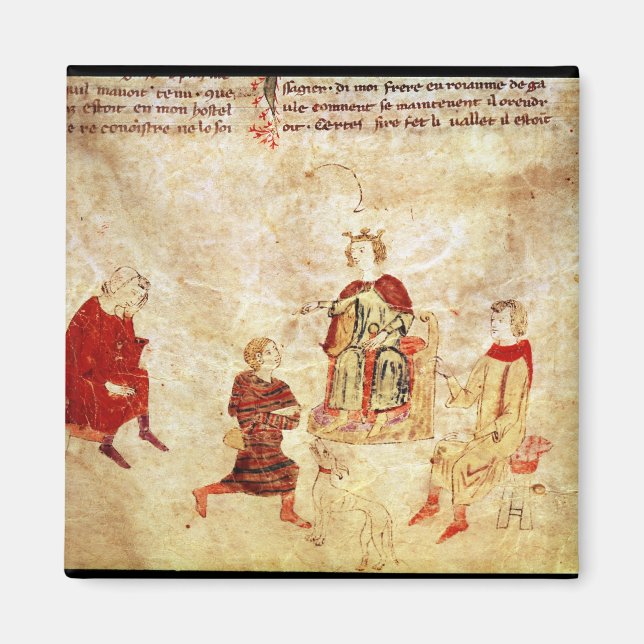 Imã Rei Arthur no seu Trono (Frente)