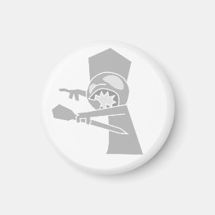 Imã Rei branco Ímã do zombi