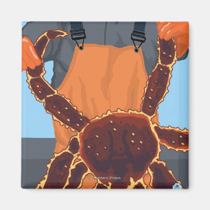 Imã Rei Caranguejo Pescador - Mercado Pike Place, Seat