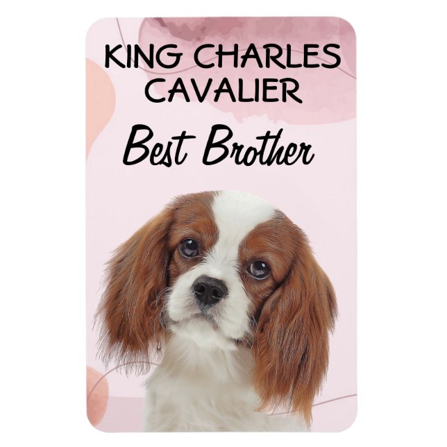 Ímã Rei Charles Cavalier Melhor Irmão (Vertical)