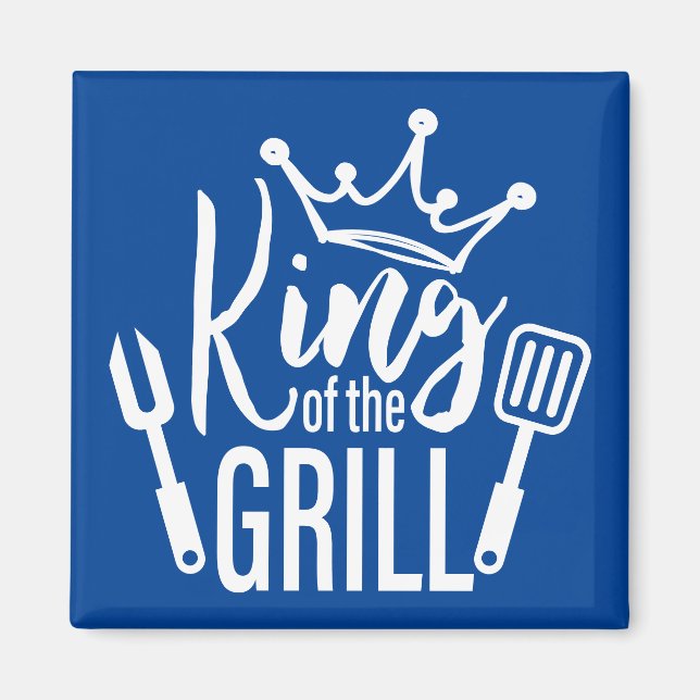 Imã Rei da Tipografia Grill (Frente)